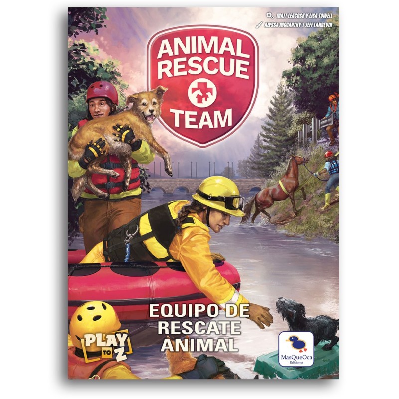 Portada del juego de mesa Equipo de Rescate Animal