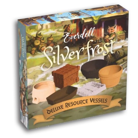 Portada de Silverfrost - Deluxe Resource Vessels | Accesorio para el juego de mesa Everdell Silverfrost.