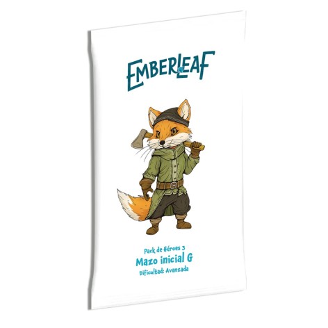 Emberleaf: Pack de Heroes 3 - Mazo Inicial G | Expansión juego de mesa