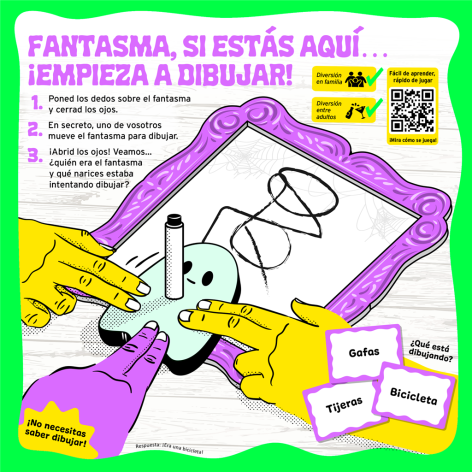 Los Fantasmas No Saben Dibujar - juego de mesa