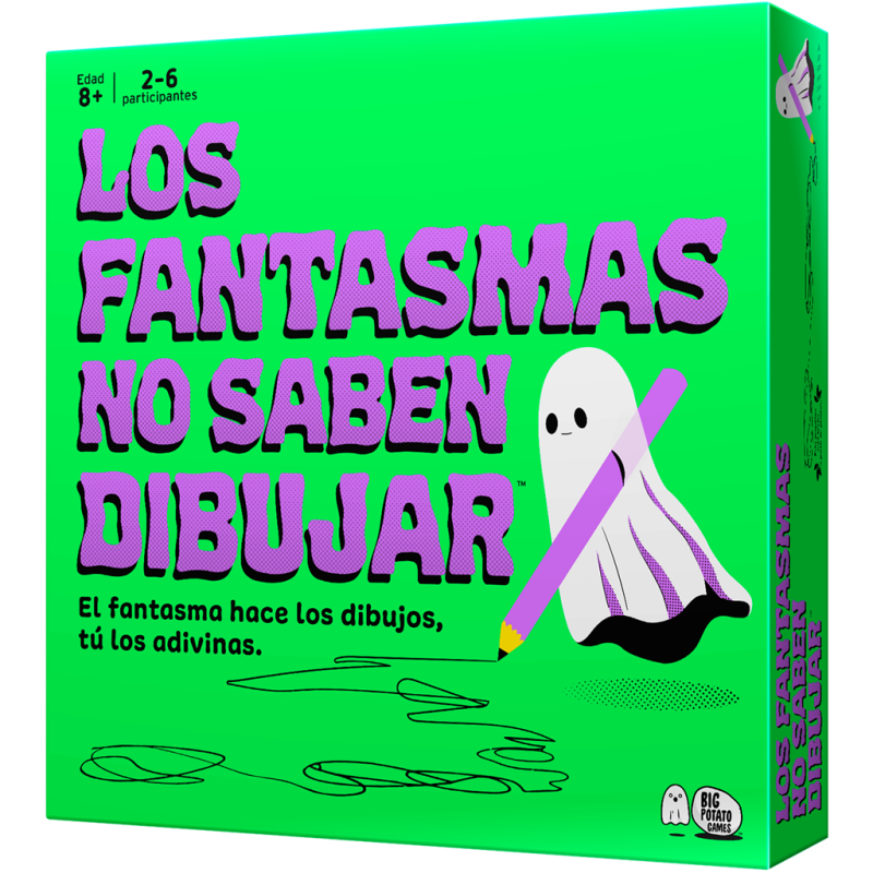 Los Fantasmas No Saben Dibujar - juego de mesa