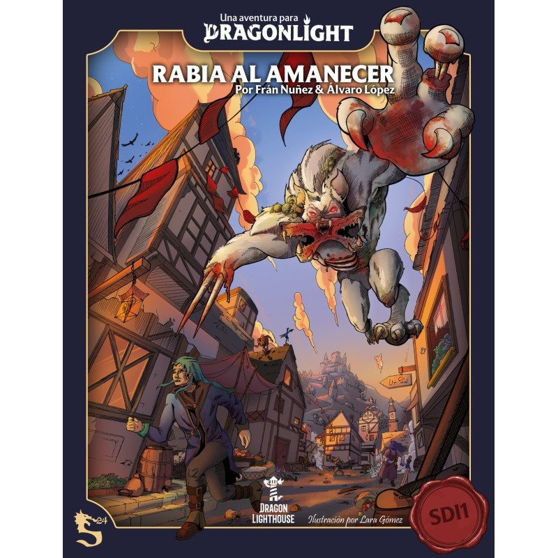 Dragonlight: Rabia al Amanecer - suplemento de rol