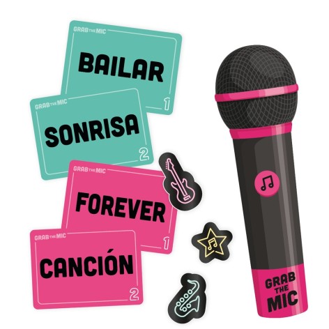 Portada de Grab the Mic (castellano)