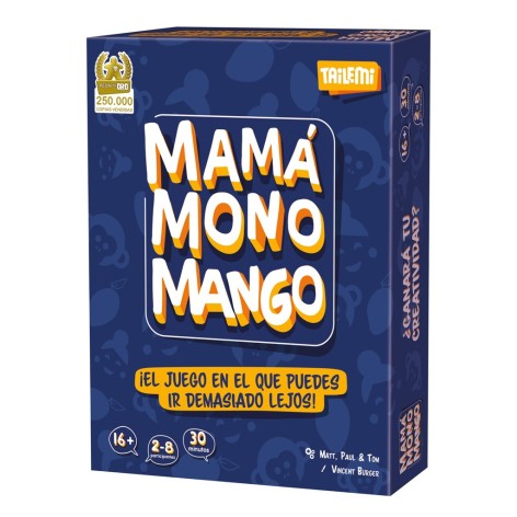 Portada del juego de cartas Mama Mono Mango