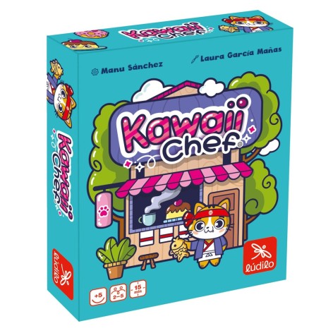 Portada del juego de cartas Kawaii Chef
