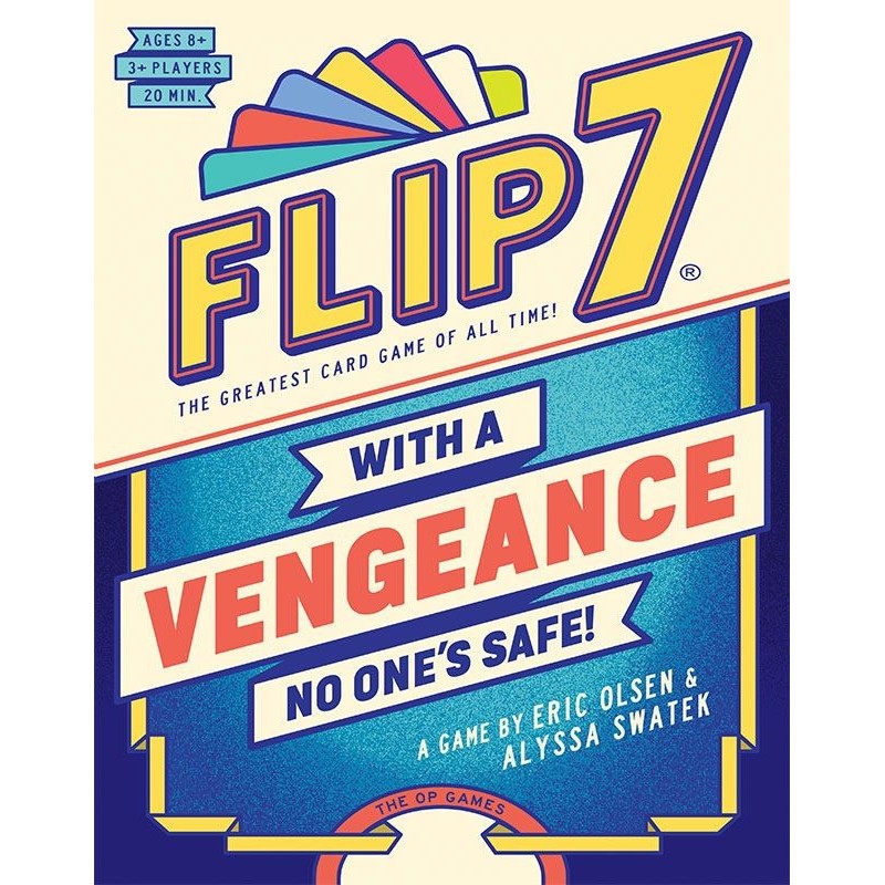 Flip 7: Venganza - expansión juego de cartas