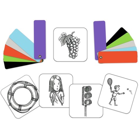 Cartas Color Connect - componentes