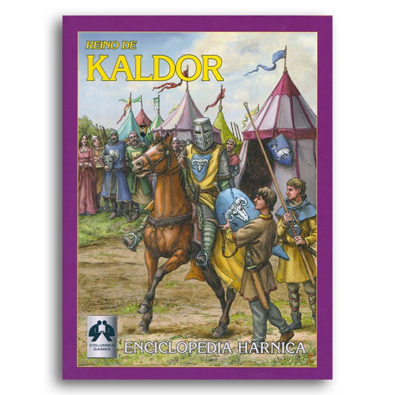 Portada del suplemento de rol para HarnWorld,  Reino de Kaldor (castellano)