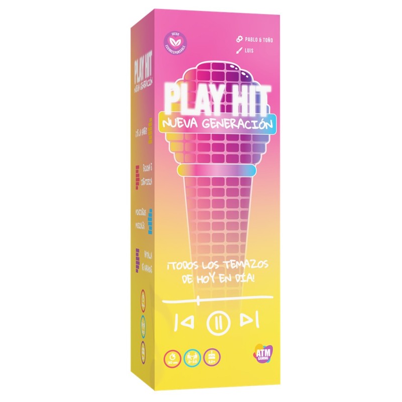 Portada del juego de cartas Play Hit Nueva Generacion
