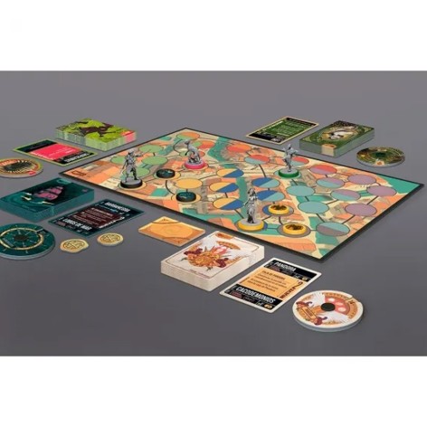 Tablero del juego de mesa Unmatched Battle Of Legends Volumen Tres (castellano)