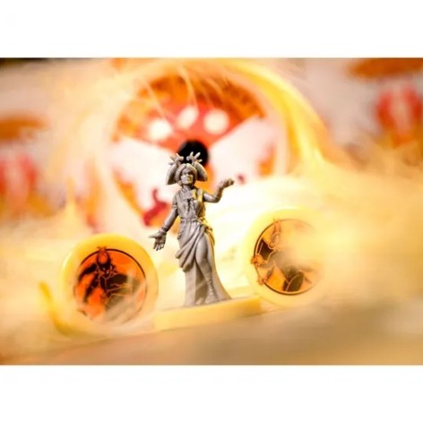 Miniatura de Pandora, personaje del juego de mesa Unmatched Battle Of Legends Volumen Tres