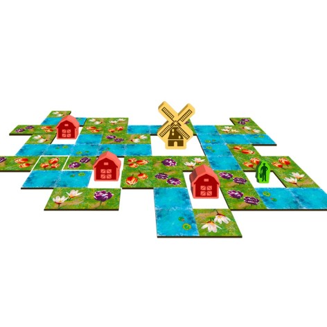 Portada del juego de mesa Flores Escarchadas