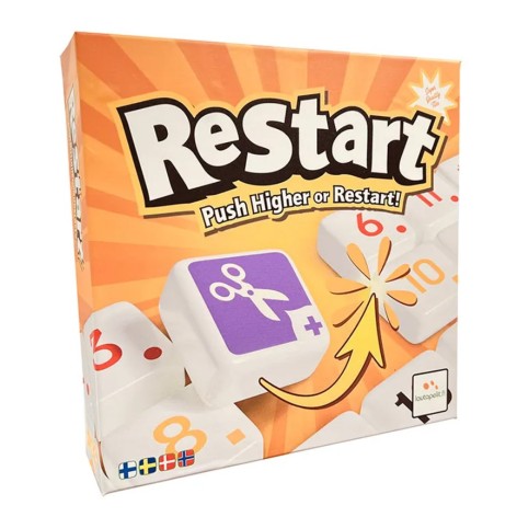 Portada del juego de mesa Restart (castellano)