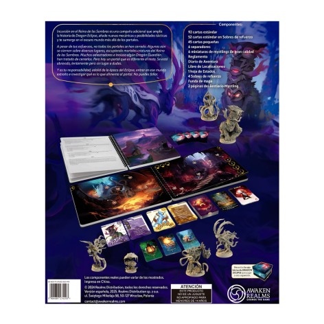 Comprar Dragon Eclipse: Incursion en el Reino de las Sombras - versión minis (castellano) - Expansión Juego de Mesa