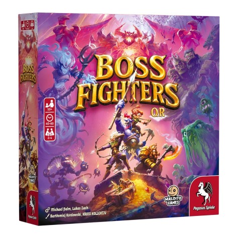 Boss Fighters QR (castellano) - juego de mesa