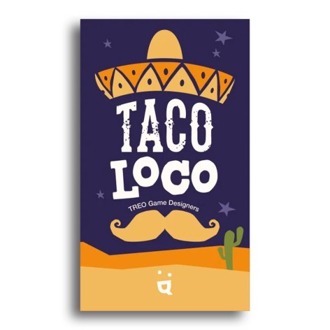 Portada del juego de cartas Taco Loco