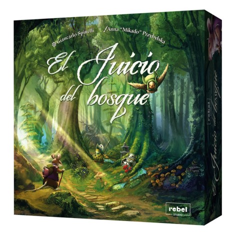 Portada del juego de mesa El Juicio del Bosque