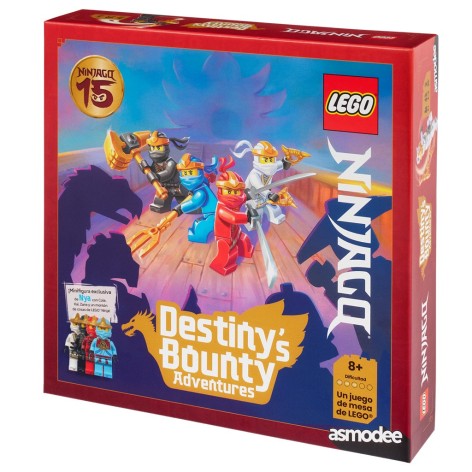Portada del juego de mesa Ninjago: Destinys Bounty Adventures (castellano)