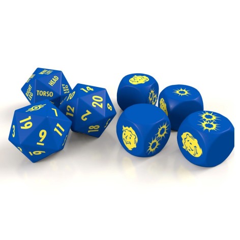 Fallout: el Juego de Rol - Set de Dados