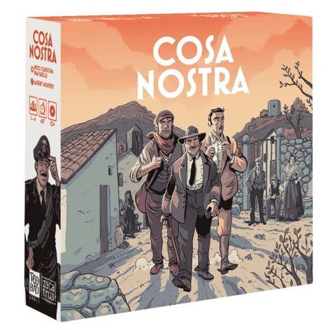 Portada del juego de mesa Cosa Nostra