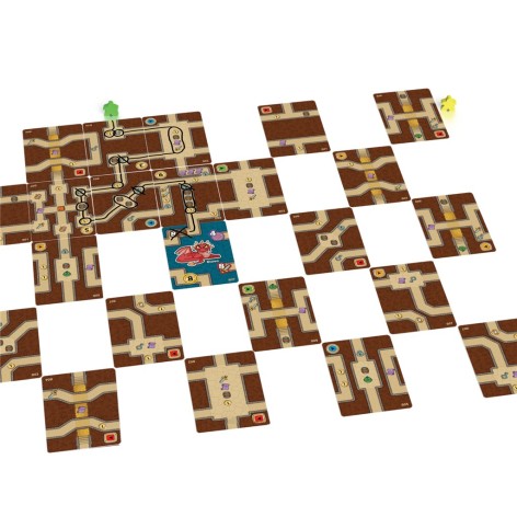 Despliegue del juego de mesa Map Masters (castellano)