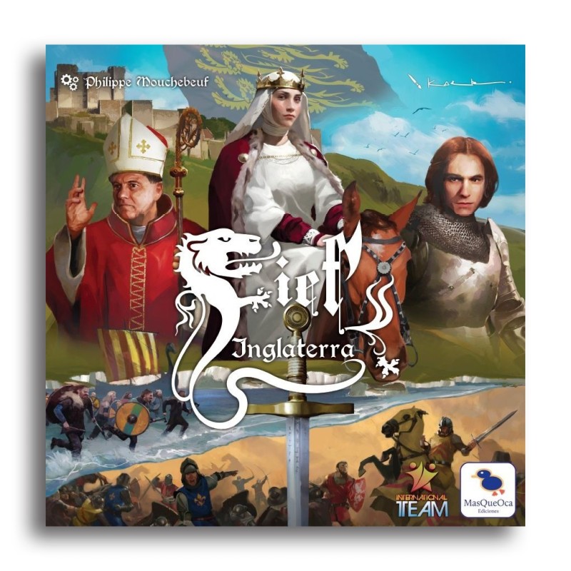 Portada del juego de mesa Fief Inglaterra