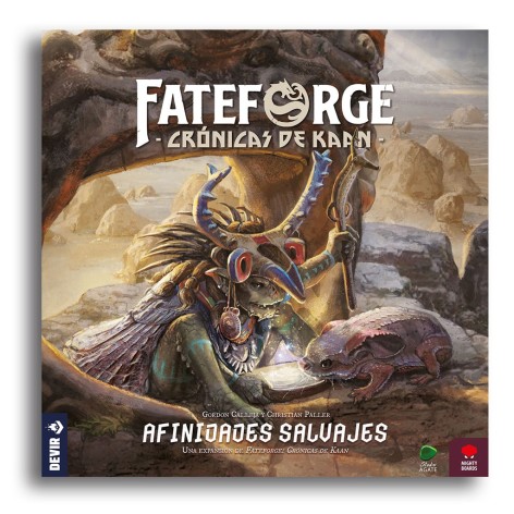 Portada de la expansión Fateforge: Cronicas de Kaan - Afinidades Salvajes