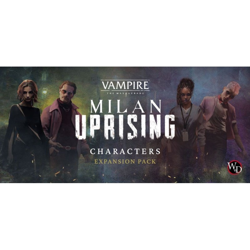 Teburu: Vampire The Masquerade - Milan Uprising | Characters - expansión juego de mesa