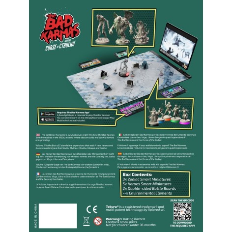 Teburu: The Bad Karmas and the Curse of Cthulhu | Volume 4 - expansión juego de mesa