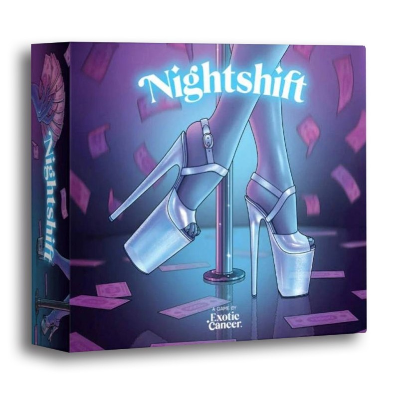 Portada juego de mesa Nightshift