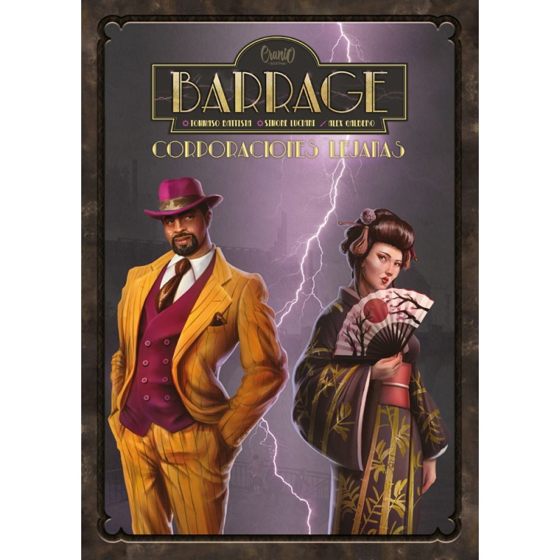 Barrage: Corporaciones Lejanas - expansión juego de mesa