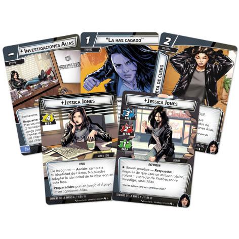 Marvel Champions: Jessica Jones - expansión juego de cartas