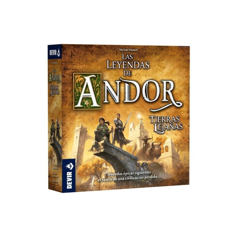 Las leyendas de Andor: Tierras Lejanas - expansión juego de mesa