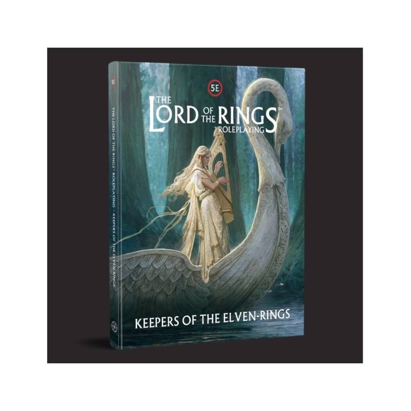 El Señor de los Anillos (5E): Guardianes de los Anillos de los Elfos - suplemento de rol