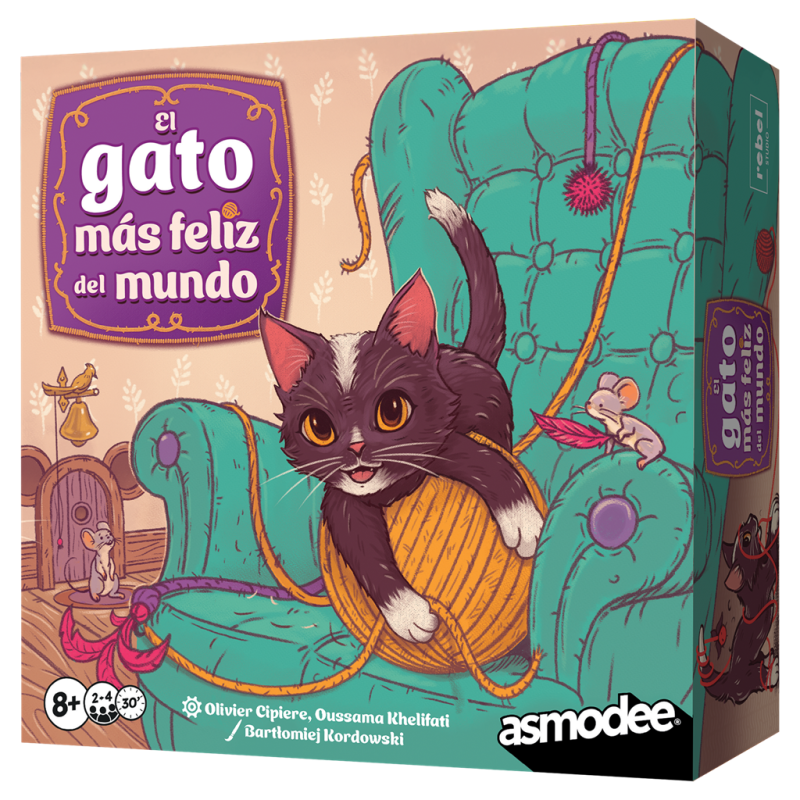 El Gato mas Feliz del Mundo - juego de mesa
