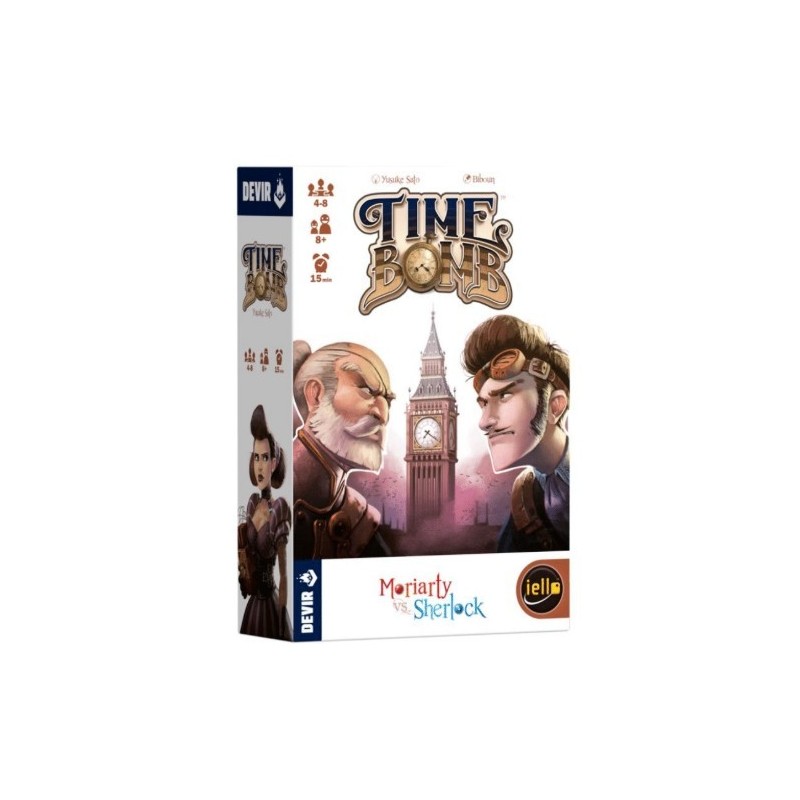 Time Bomb: Moriarty vs Sherlock - Nueva Edicion - juego de cartas