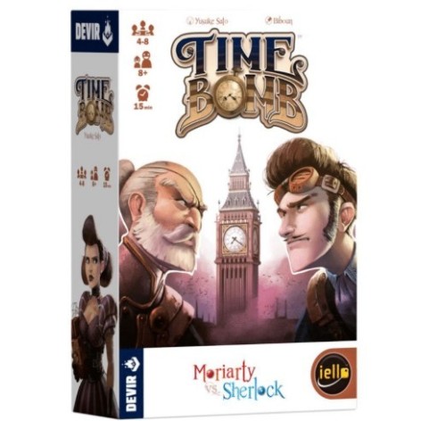 Time Bomb: Moriarty vs Sherlock - Nueva Edicion - juego de cartas