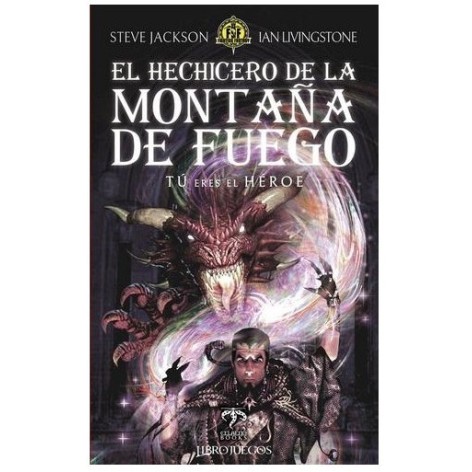 Libro Juego Lucha Ficcion: el Hechicero de la Montaña de Fuego | Libro juego