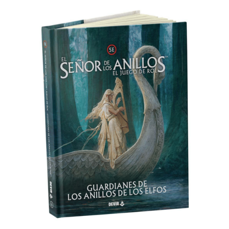 El Señor de los Anillos (5E): Guardianes de los Anillos de los Elfos - suplemento de rol