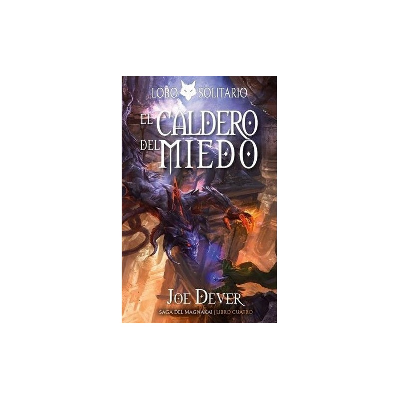 Librojuego Lobo Solitario 9: El Caldero del Miedo - libro juego