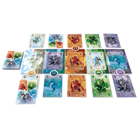 Dragones a Montones - juego de cartas