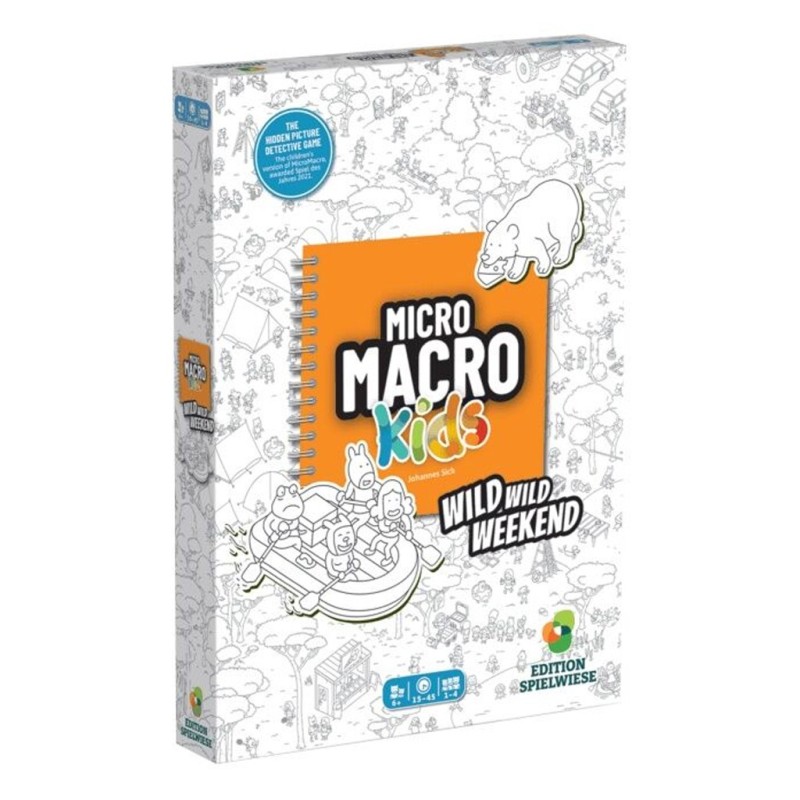 Portada del juego para niños Micro Macro Kids 2: Wild Wild Weekend (castellano)
