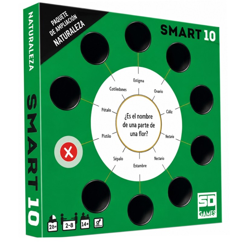 Portada de la expansión Smart 10: Naturaleza - Paquete de Ampliacion