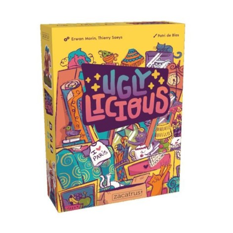 Portada del juego de cartas Uglylicious (castellano)