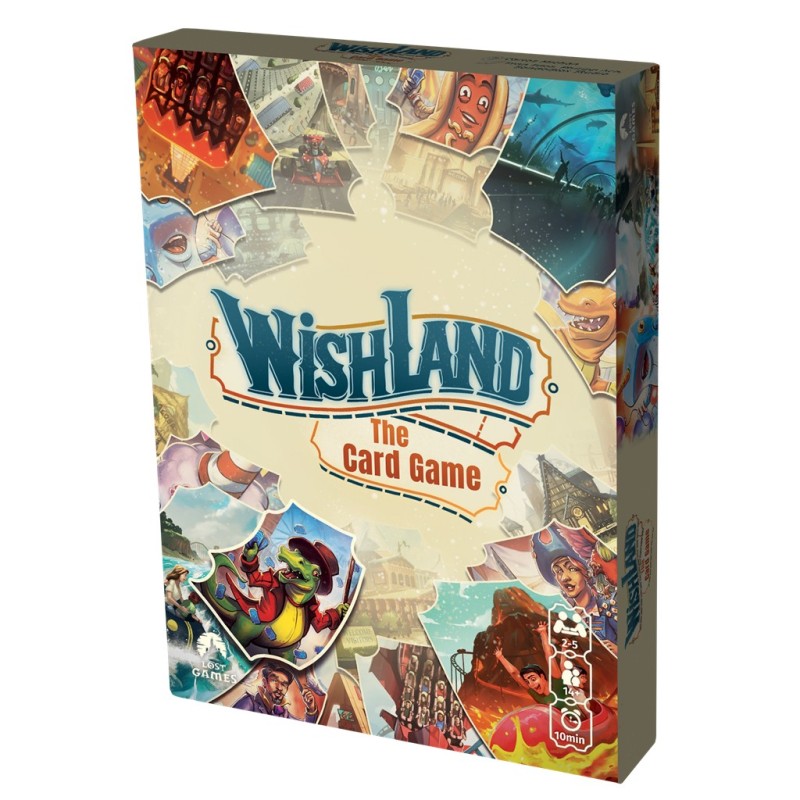 Portada del juego de cartas Wishland