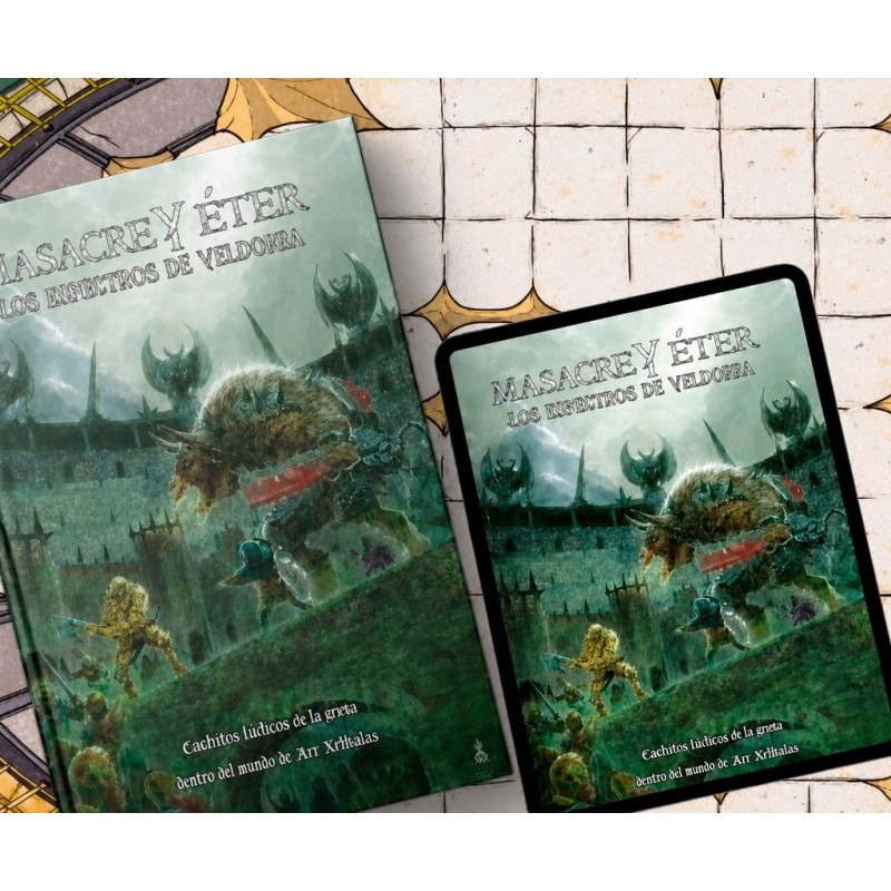 Portada de Pack Masacre y Eter - Edicion Mecenazgo