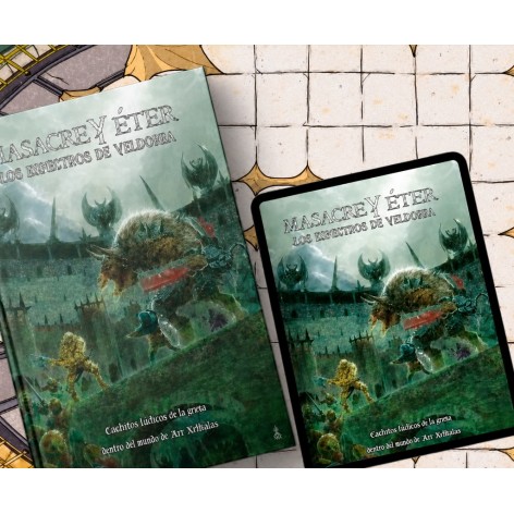 Portada de Pack Masacre y Eter - Edicion Mecenazgo