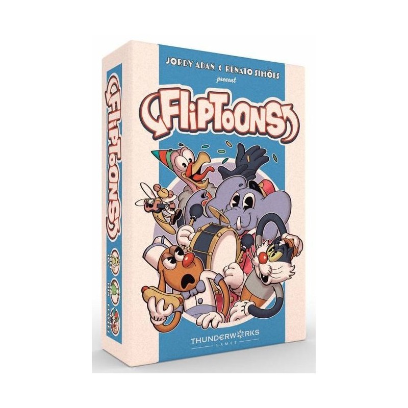 Fliptoons (castellano) - juego de cartas