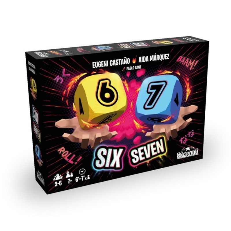 Portada del juego de mesa Six Seven
