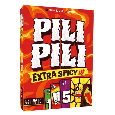 Portada del juego de cartas Pili Pili Extra Spicy (castellano)